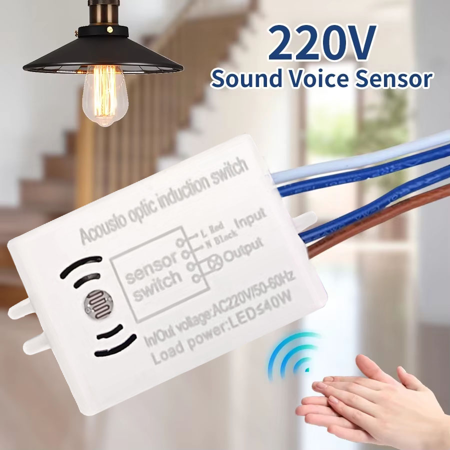 Home Automation Industry - Ses Ses Sensörü Anahtarı Akıllı Anahtarlar