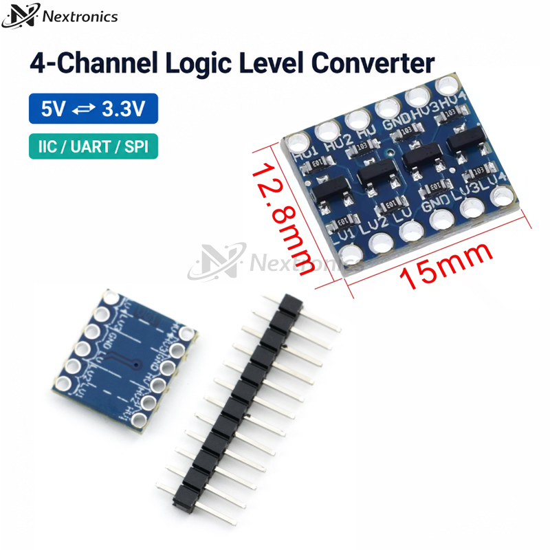 Level Shifter 3.3V - 1/3/5/10 adet 4 Kanal IIC I2C