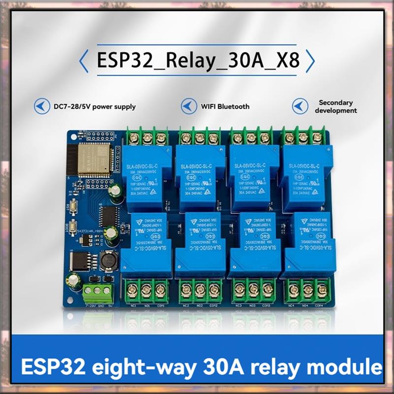 Relay 8 Channel Board - BAAZ SıCAK 8 Kanal Röle Modülü
