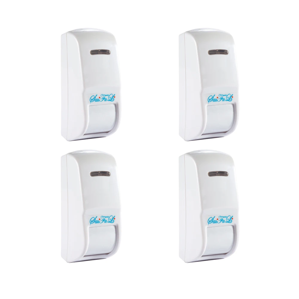 Motion Sensor Pir Wired - 4 Adet Tel Perde Kızılötesi Dedektör