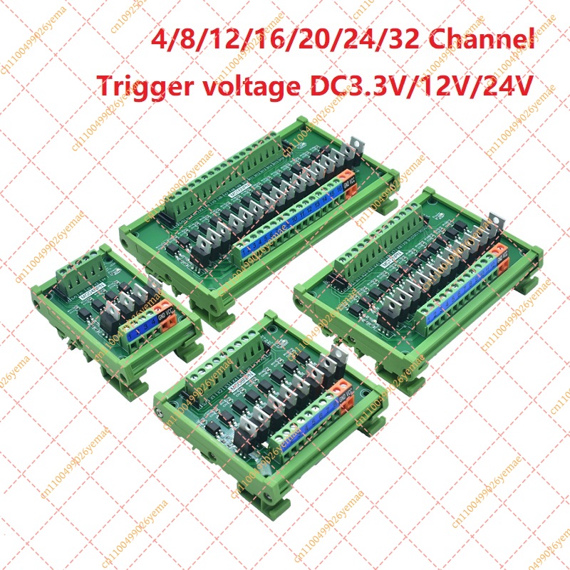 Relay 8 Channel Board - PLC Çıkış Amplifikatörü Katı Hal Röle