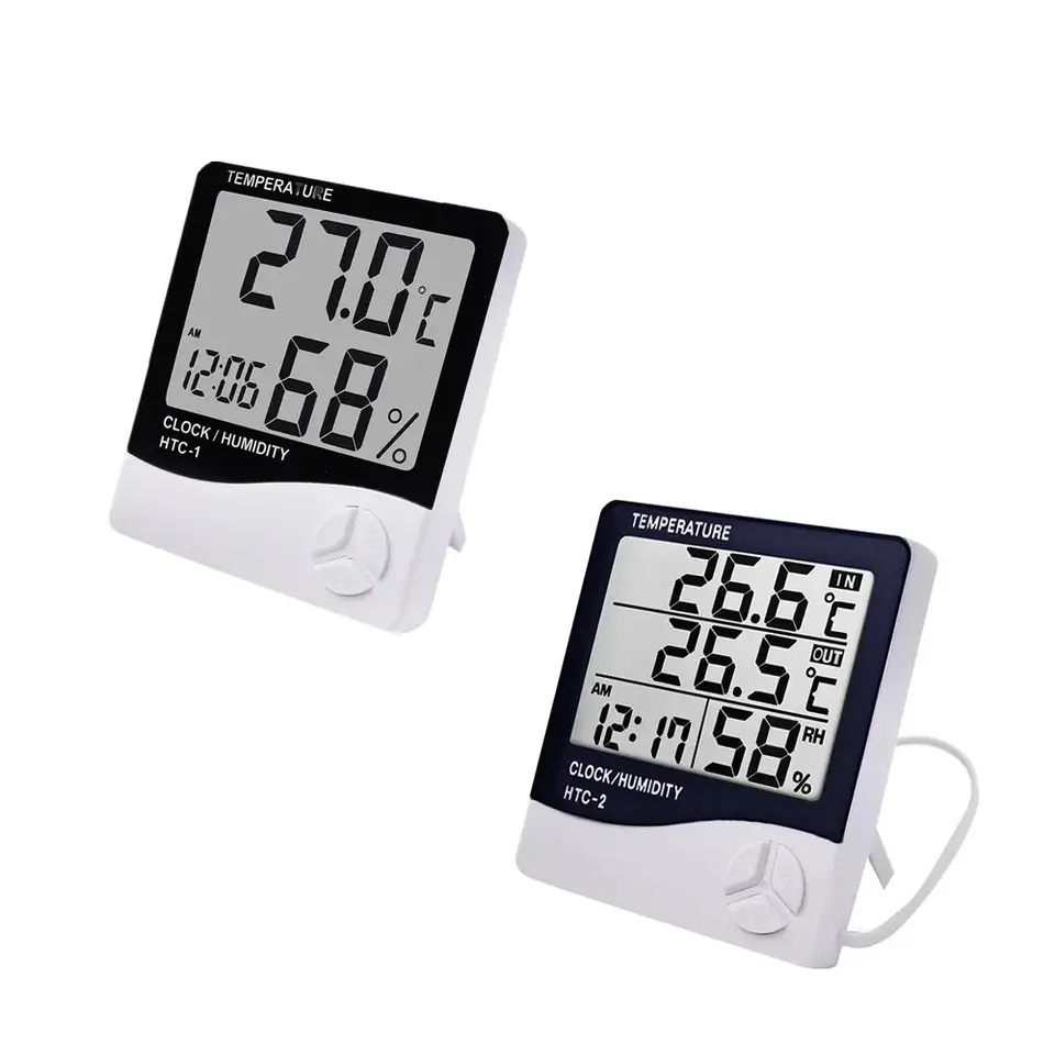 Home Automation Industry - Kapalı LCD Dijital Termometre ve Higrometre