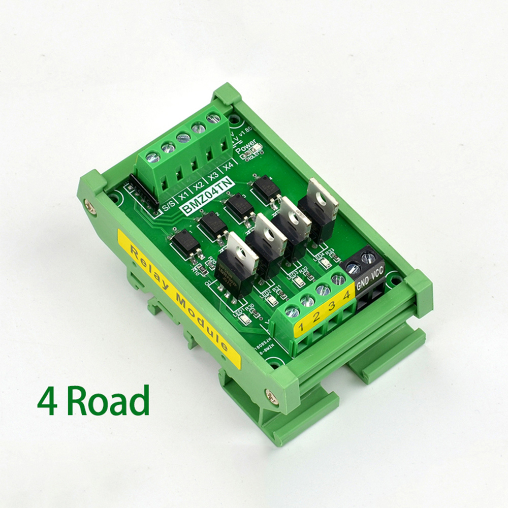 Relay 8 Channel Board - DC12/24V/5V 4/8 kanal IO kart mikrodenetleyici