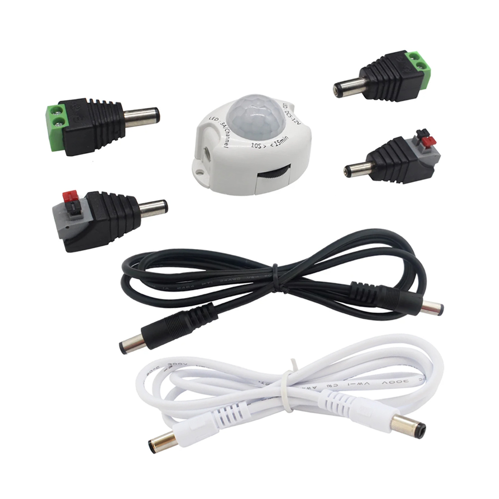 Motion Sensor Pir Wired - PIR Hareket Sensörü Anahtarı 12 V