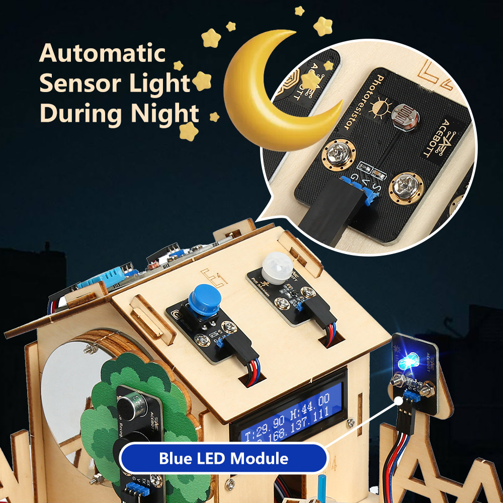 ACEBOTT Akıllı Ev STEM STEAM B - Home Automation With Arduino incelemesi ve fiyatı