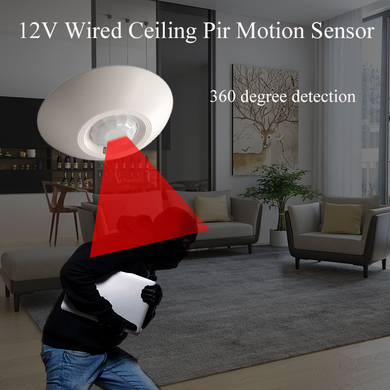 12V Kablolu PIR Hareket Sensör - Motion Sensor Pir Wired incelemesi ve fiyatı