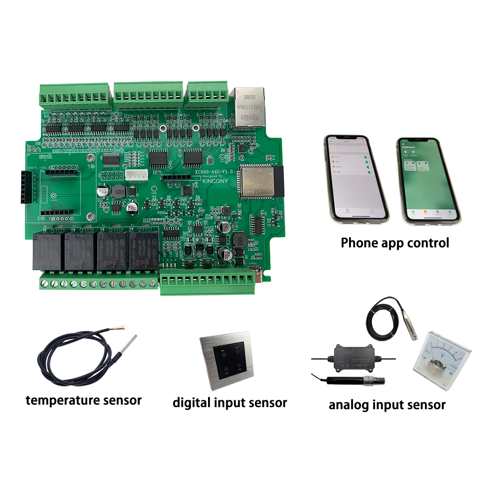 KC868-A4S ESP32 ESPhome Tasmot - Home Automation With Arduino incelemesi ve fiyatı