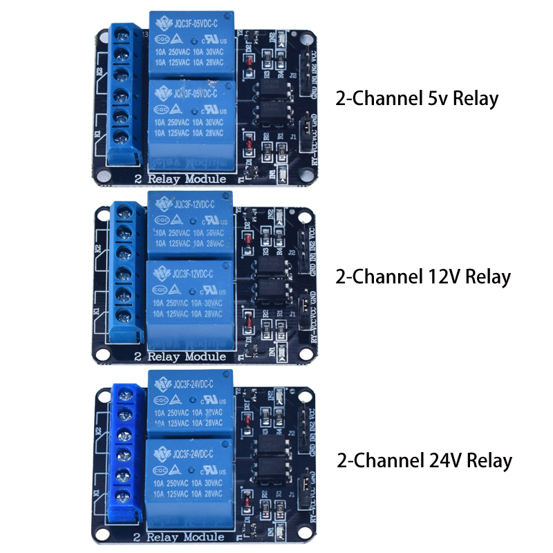 DC 5V 12V 24V 1 2 4 6 8 Kanall - Relay 8 Channel Board incelemesi ve fiyatı