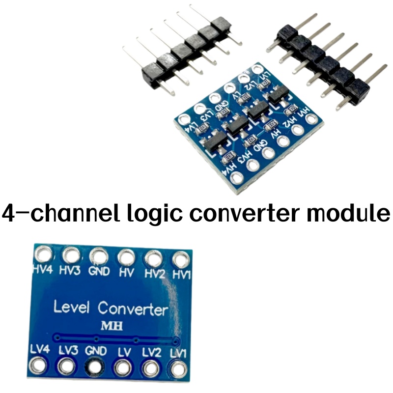4 Kanallı Lojik Seviye Dönüştü - Level Shifter 3.3V incelemesi ve fiyatı