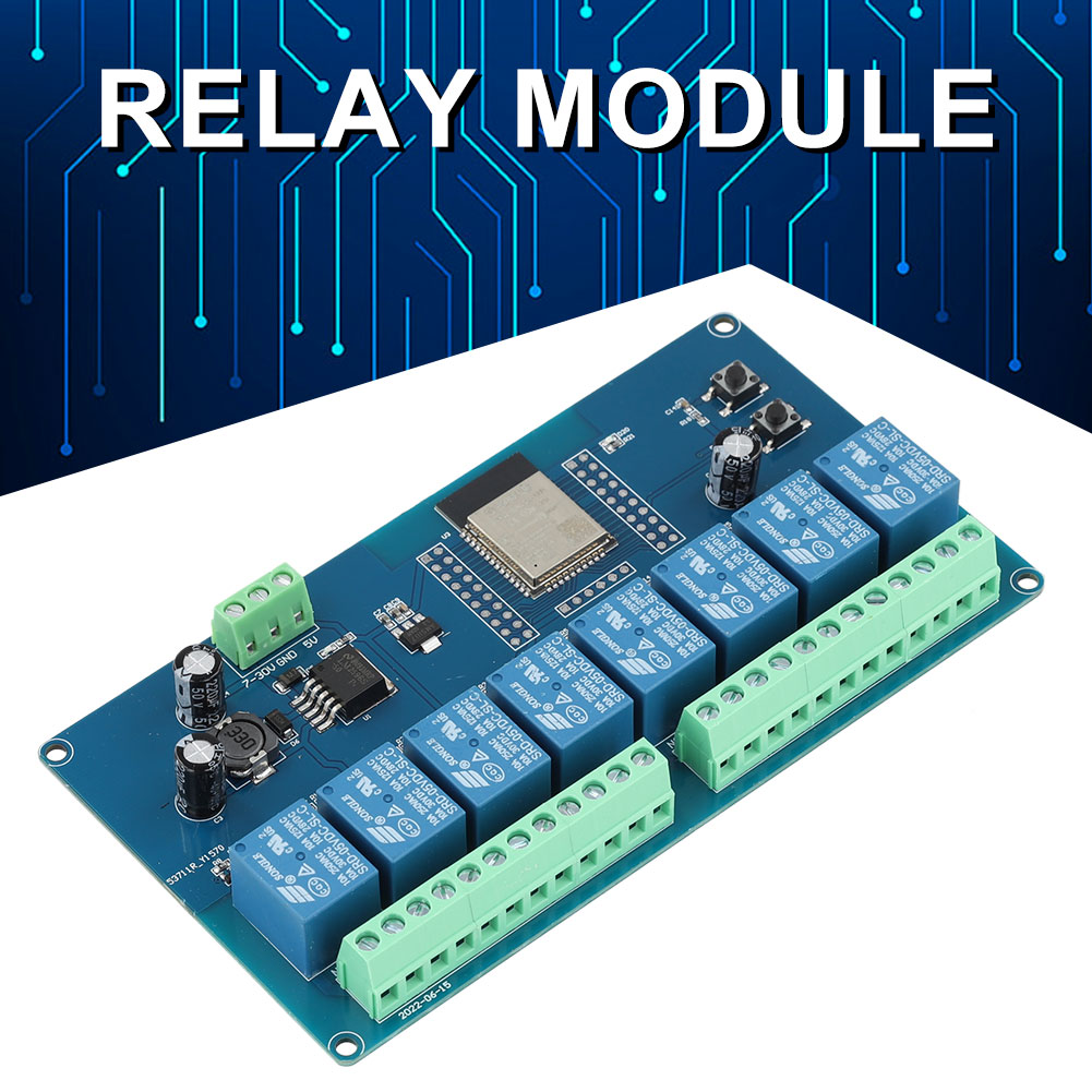 ESP32 1/2/8 Kanal Güç Kaynağı  - Relay 8 Channel Board incelemesi ve fiyatı