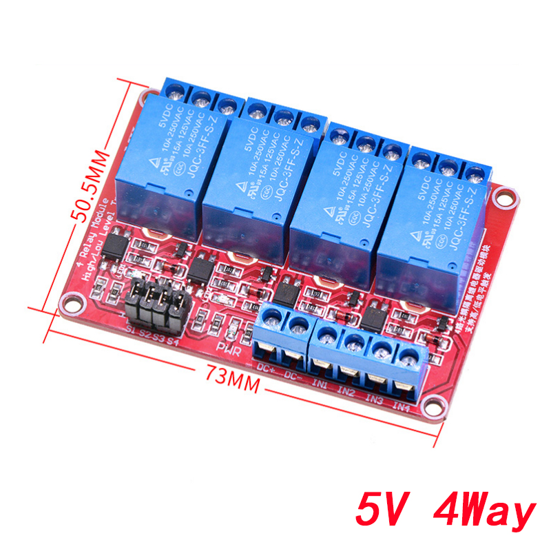 1 2 4 6 8 kanal 5V 12V 24V röl - Relay 8 Channel Board incelemesi ve fiyatı