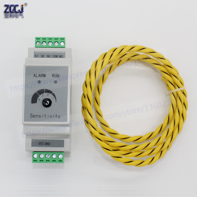 2m sensör tel ile 35mm Din sıv - Water Leak Detector Wired incelemesi ve fiyatı
