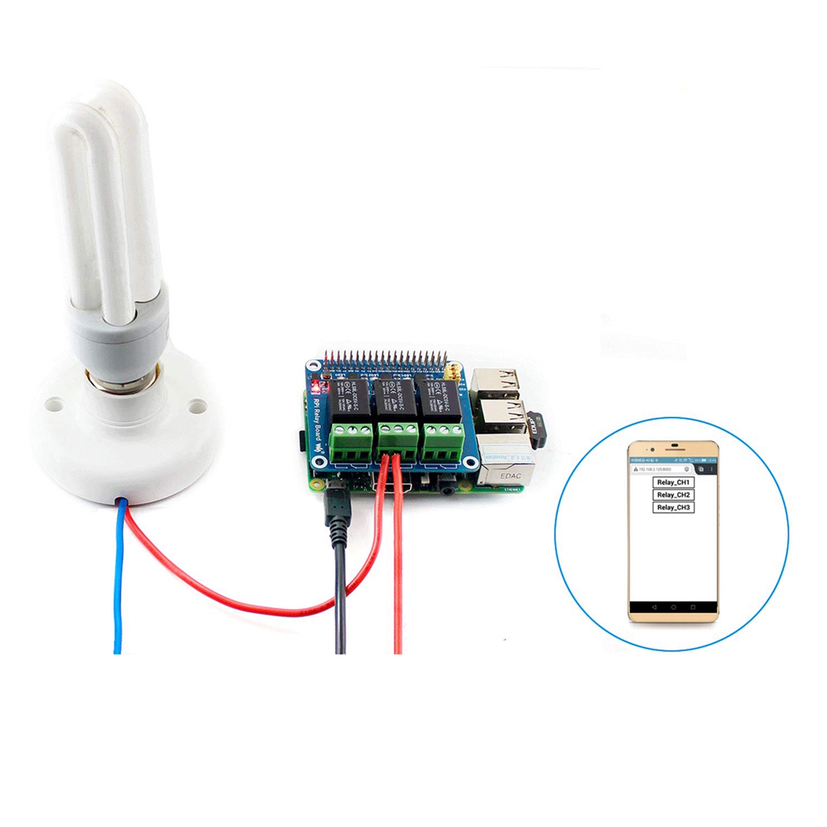Waveshare 5V 3 Kanallı Röle Mo - Pi Zero W Board incelemesi ve fiyatı