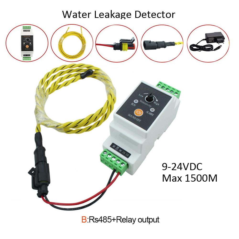 5/10/15/20/30M kablo RS485 röl - Water Leak Detector Wired incelemesi ve fiyatı