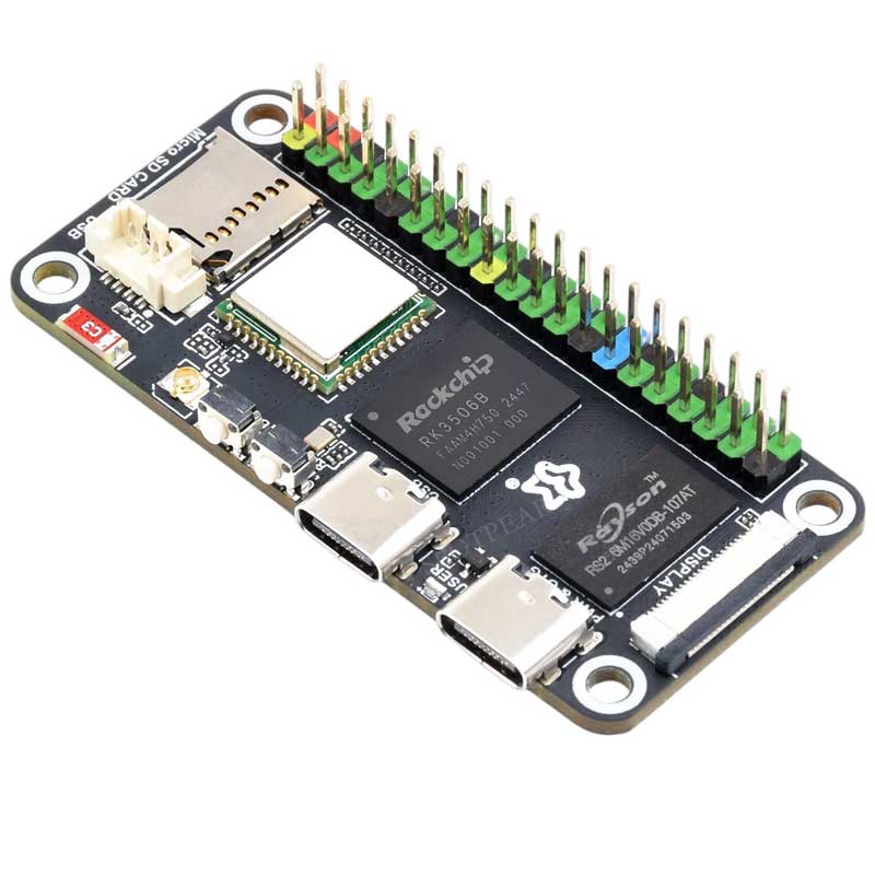 Luckfox Lyra Zero W RK3506B Ro - Pi Zero W Board incelemesi ve fiyatı
