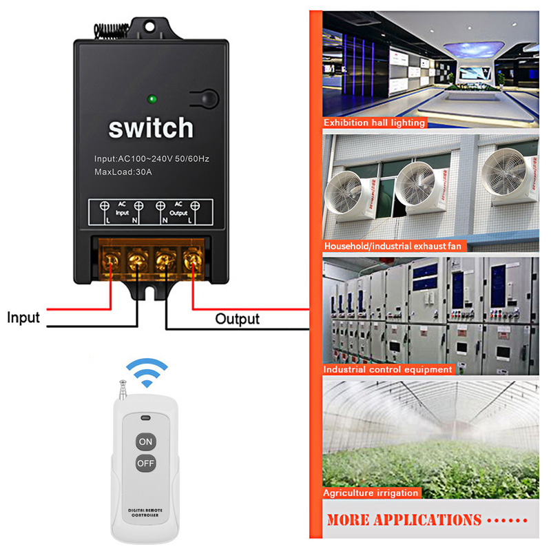 AC110V 220V 240V 30A Röle FR U - Home Automation Industry incelemesi ve fiyatı